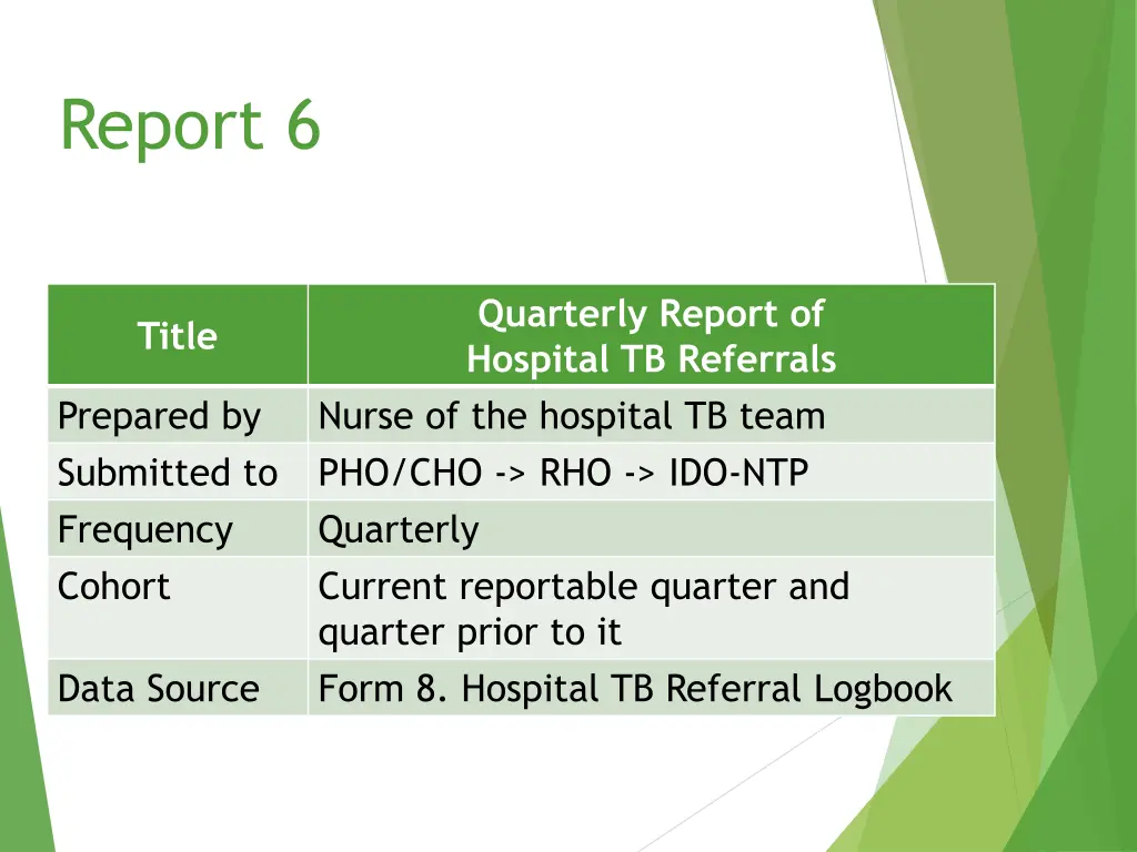 report 6