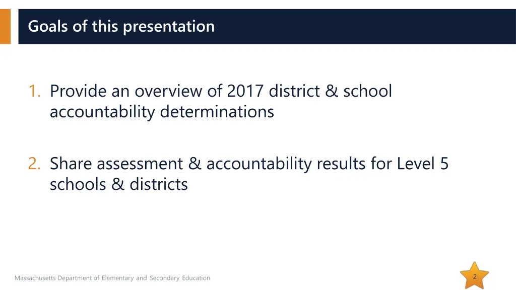 goals of this presentation