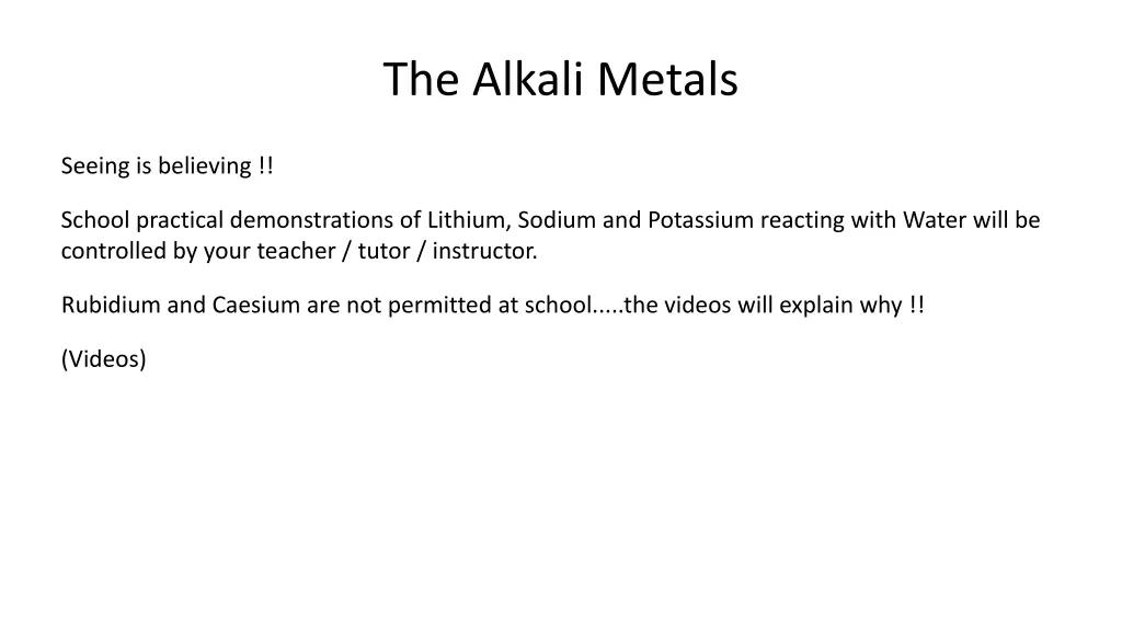 the alkali metals 6