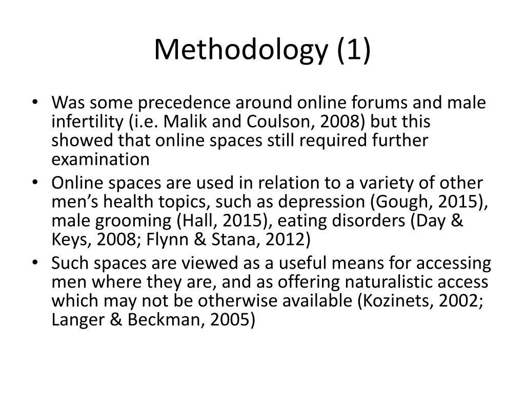 methodology 1
