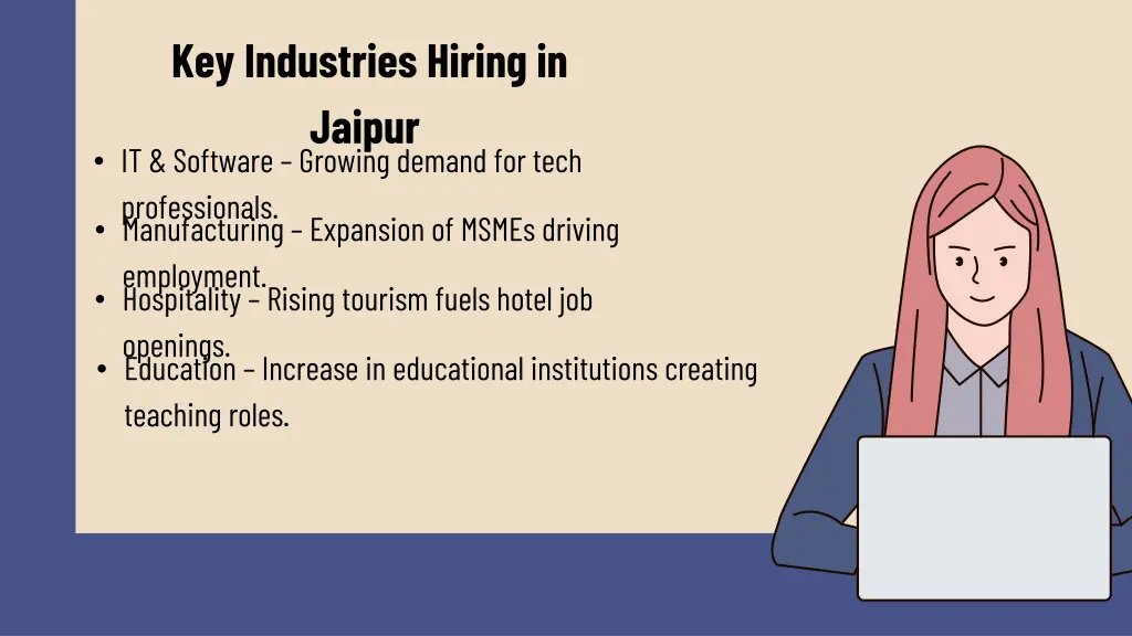 key industries hiring in jaipur it software