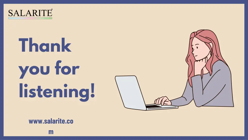 thank you for listening