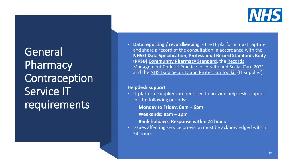 data reporting recordkeeping the it platform must