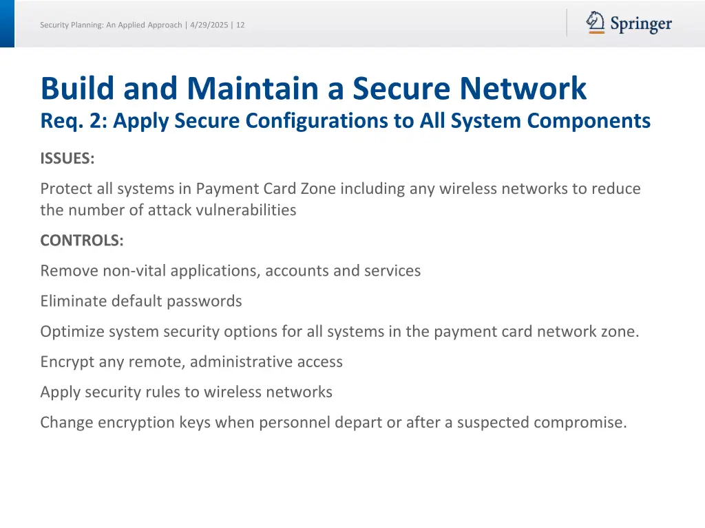 security planning an applied approach 4 29 2025 12