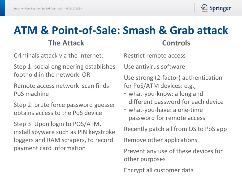 security planning an applied approach 4 29 2025 4