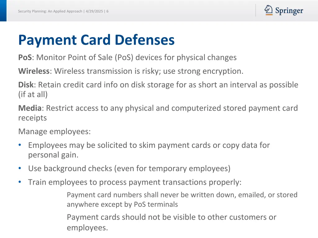 security planning an applied approach 4 29 2025 6
