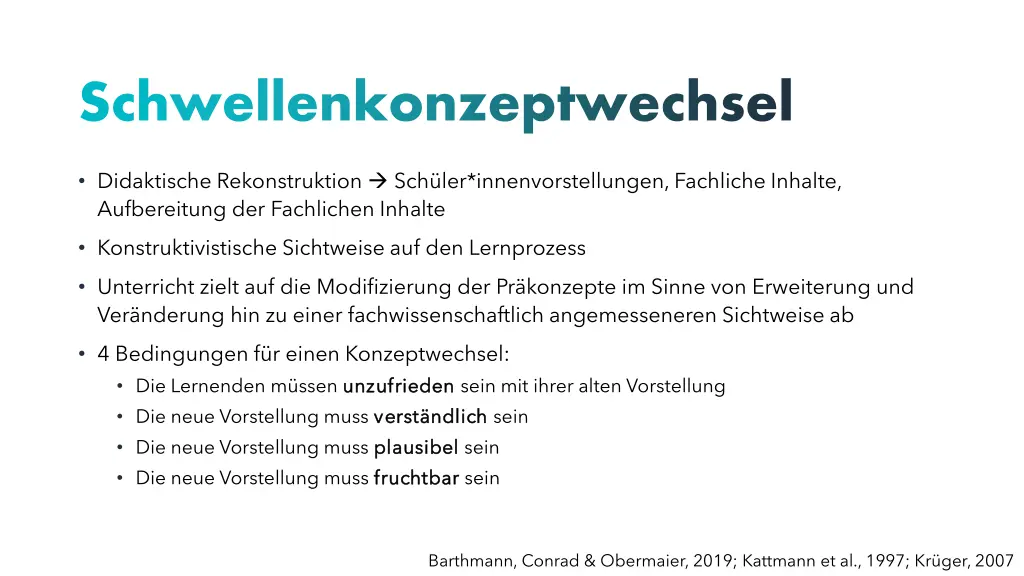 schwellenkonzeptwechsel