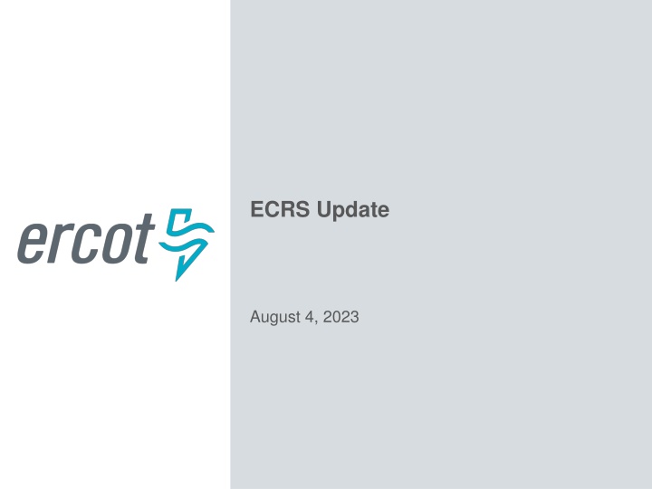 ecrs update