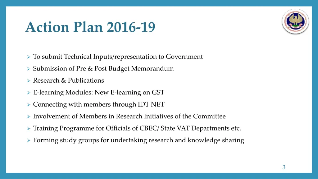 action plan 2016 19