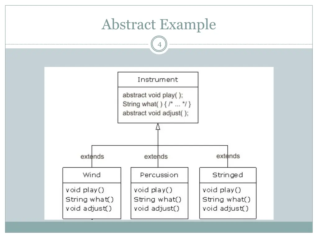 abstract example