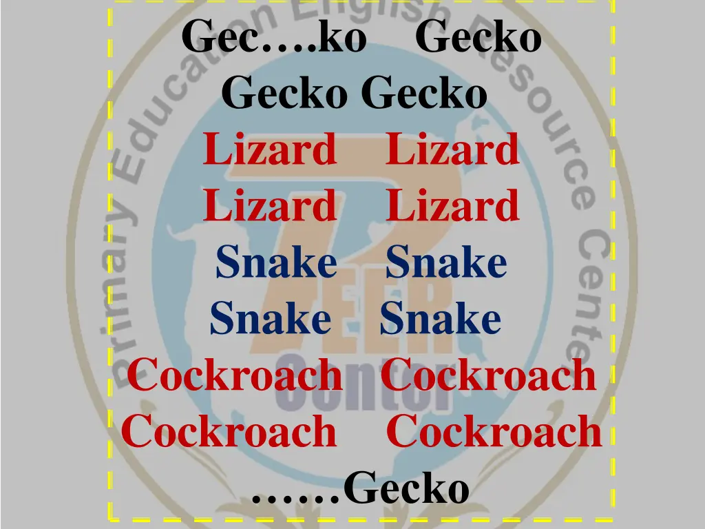 gec ko gecko gecko lizard lizard lizard lizard