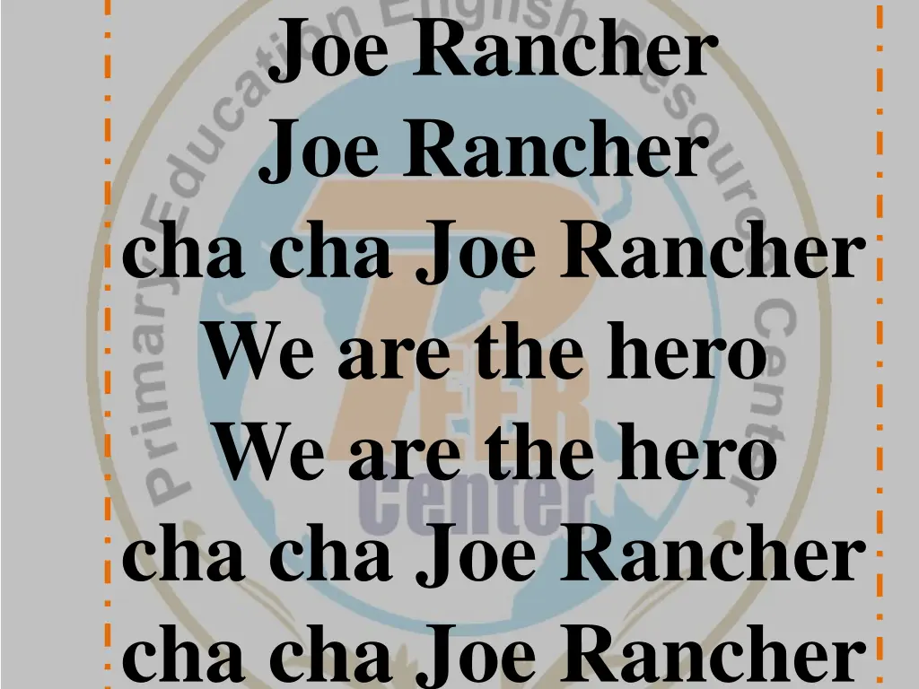 joe rancher joe rancher cha cha joe rancher