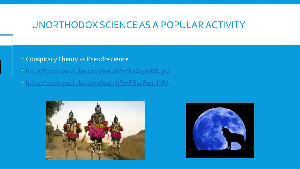 unorthodox science as a popular activity