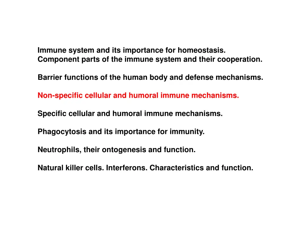 immune system and its importance for homeostasis 3