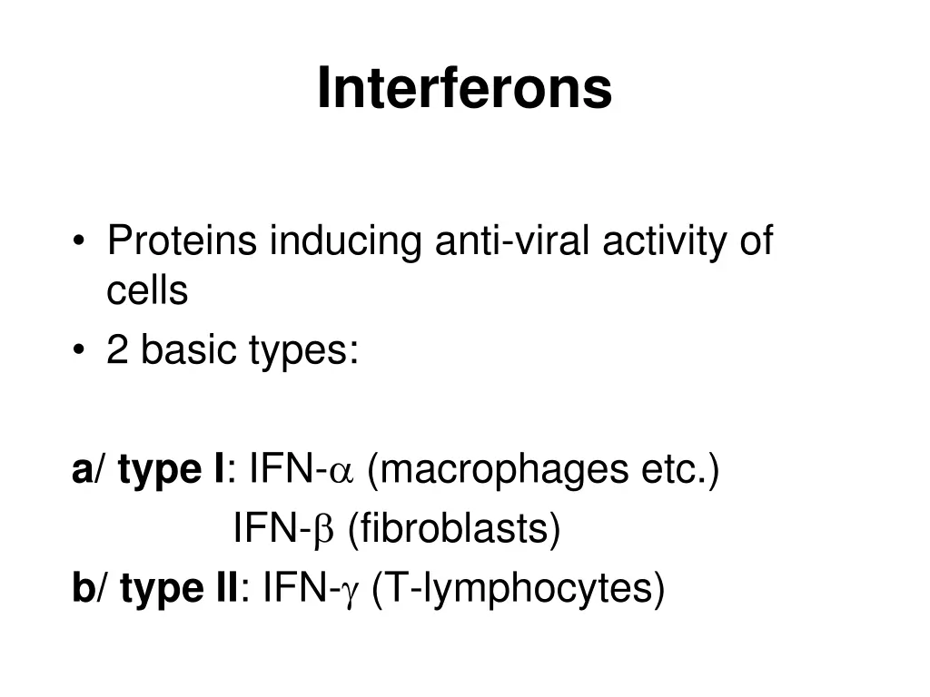 interferons