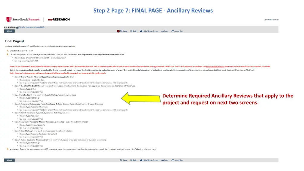 step 2 page 7 final page ancillary reviews