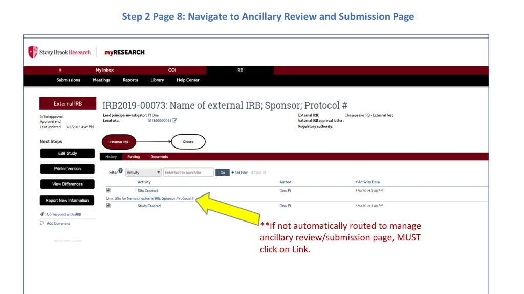 step 2 page 8 navigate to ancillary review