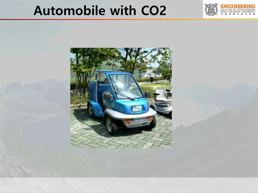 automobile with co2