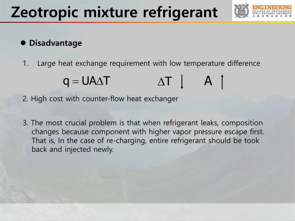 zeotropic mixture refrigerant 2