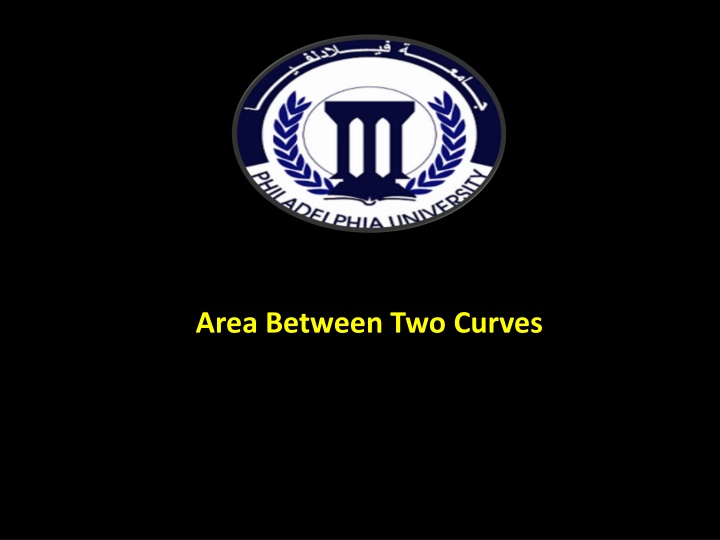 area between two curves