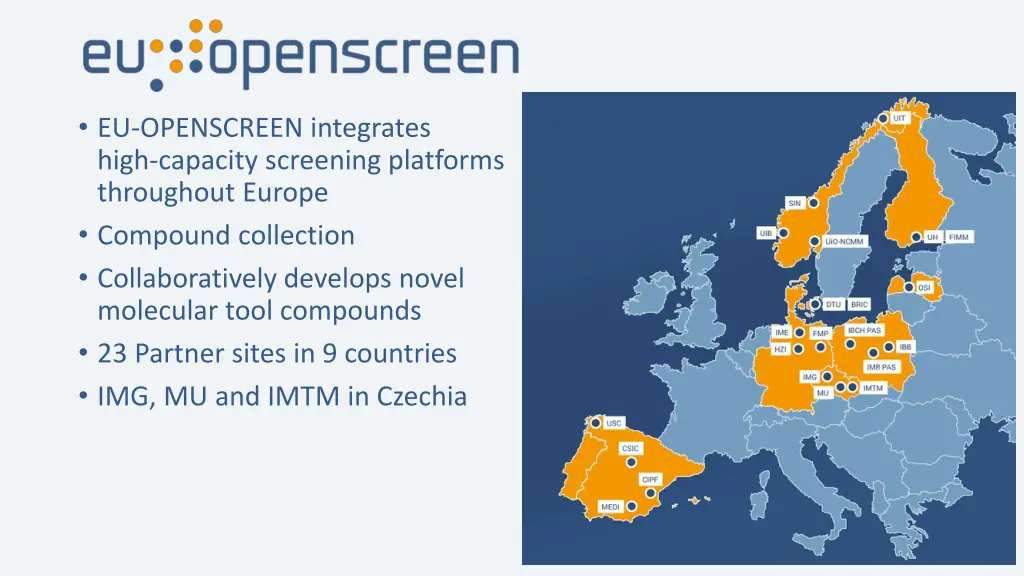 eu openscreen integrates high capacity screening