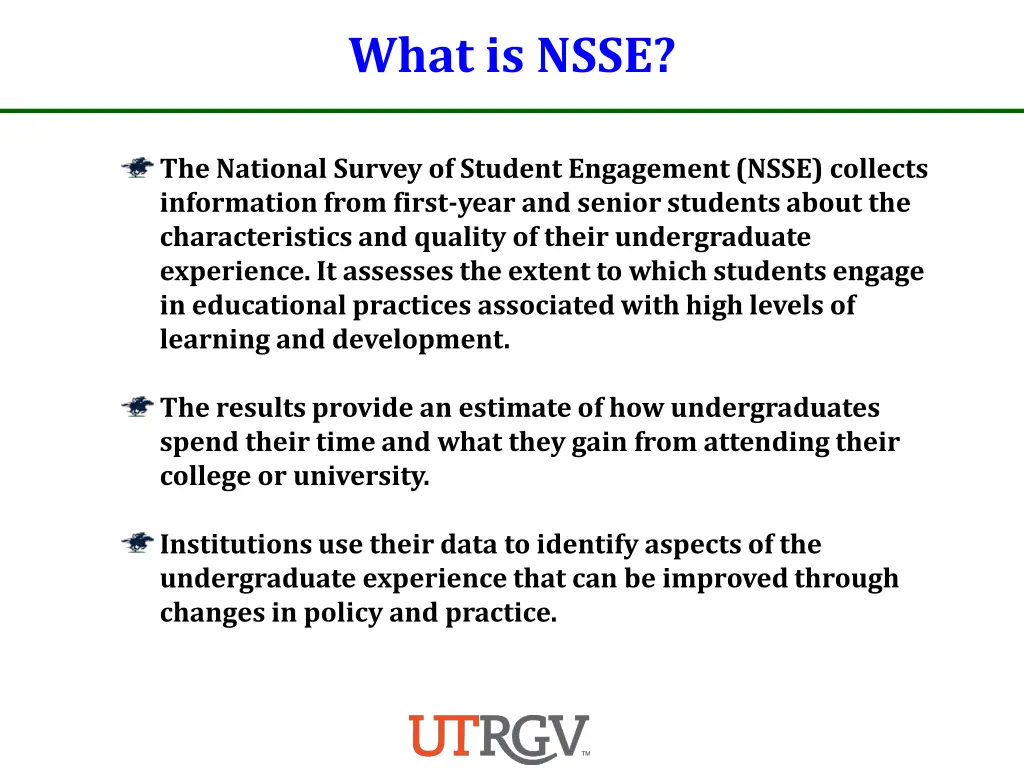 what is nsse