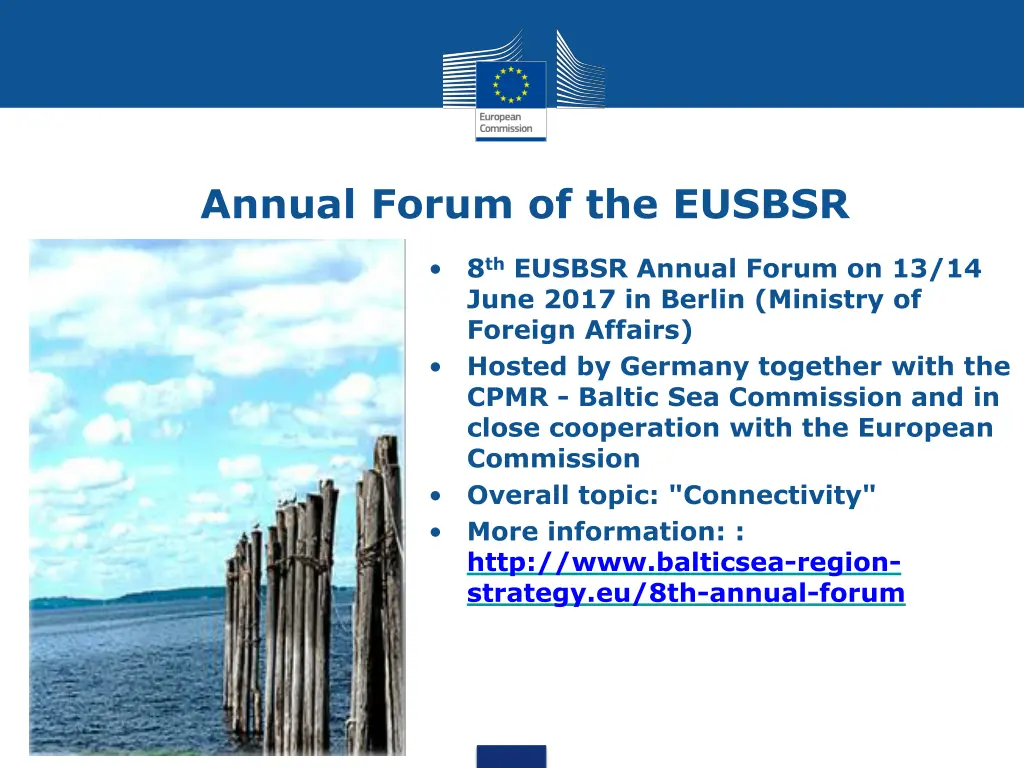 annual forum of the eusbsr