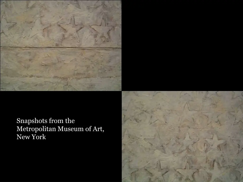 snapshots from the metropolitan museum