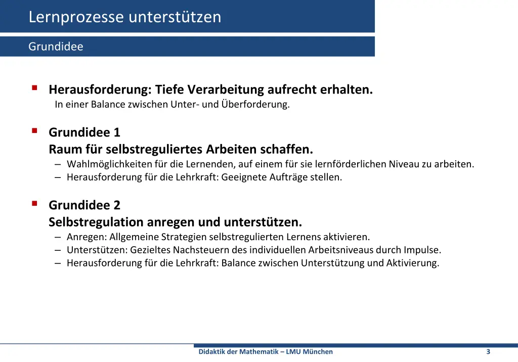 lernprozesse unterst tzen