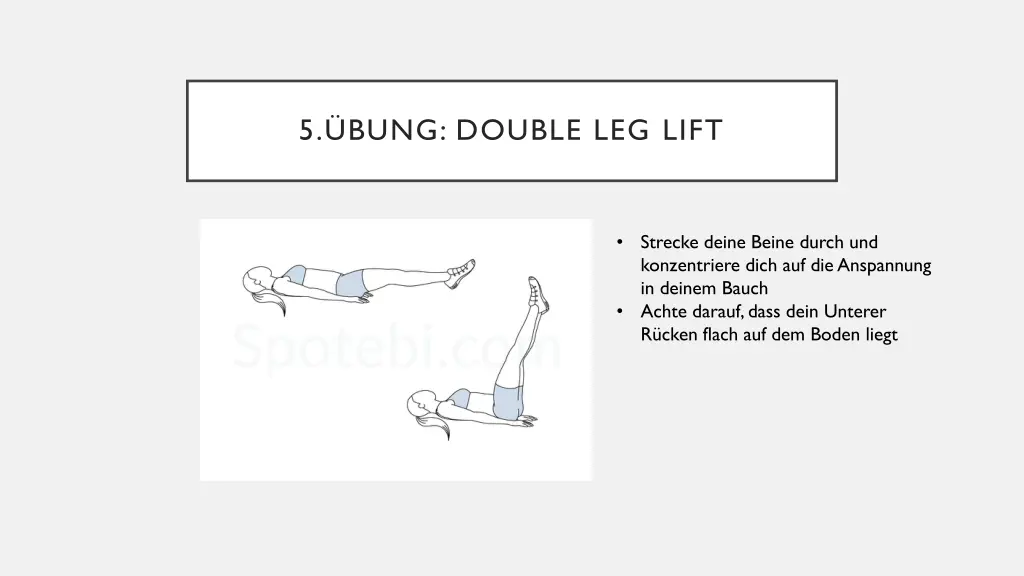 5 bung double leg lift