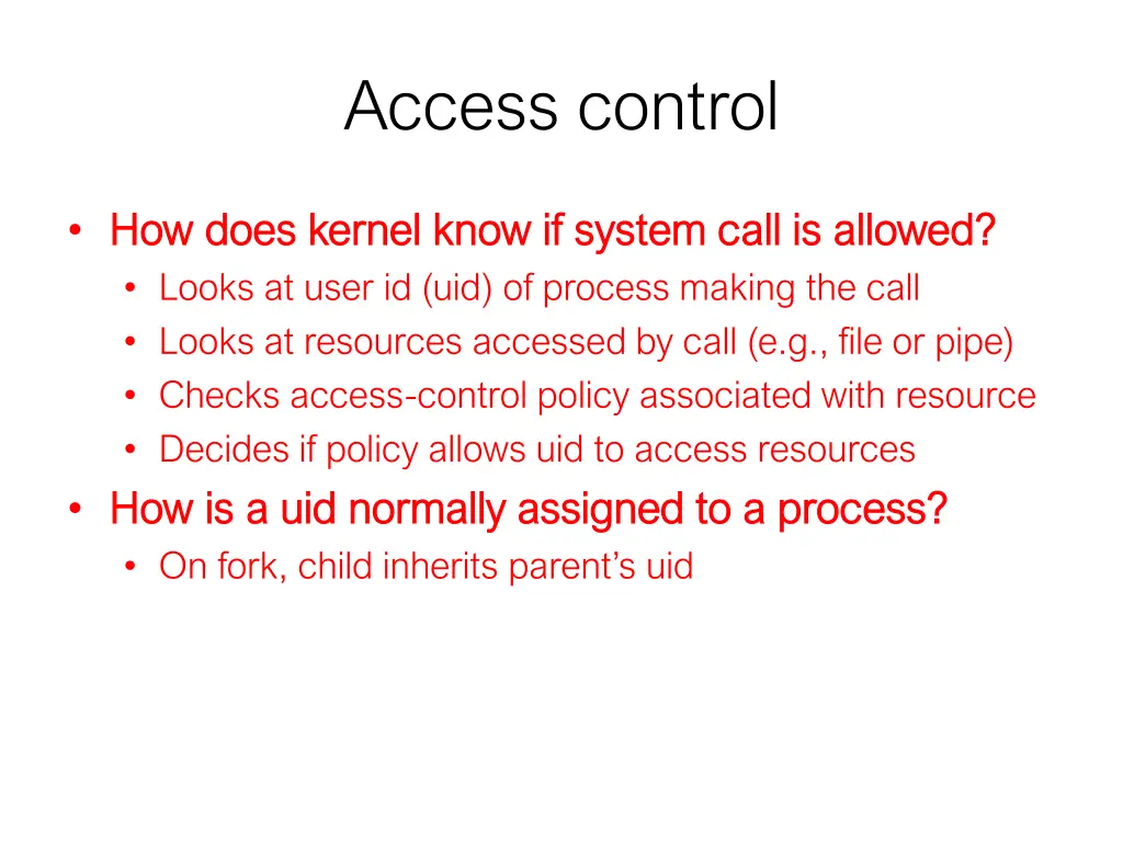 access control 1