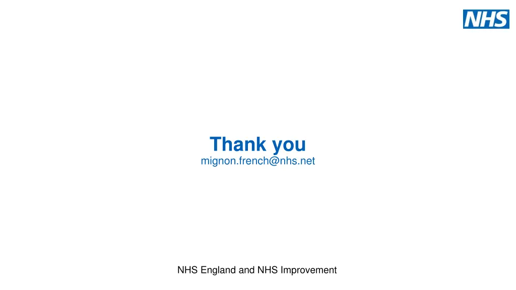 thank you mignon french@nhs net