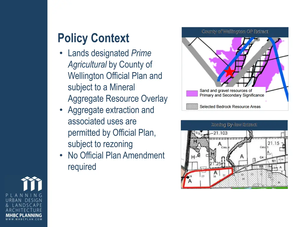 policy context lands designated prime
