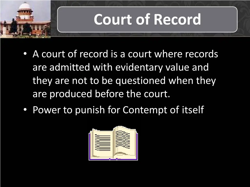 court of record