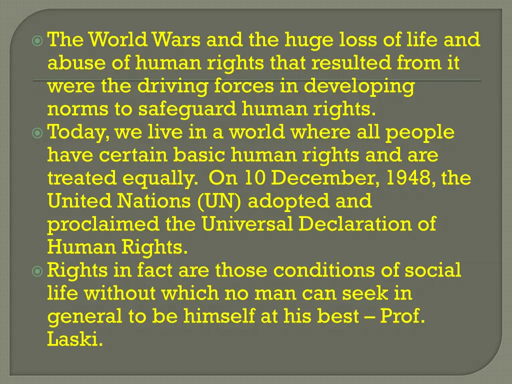 the world wars and the huge loss of life