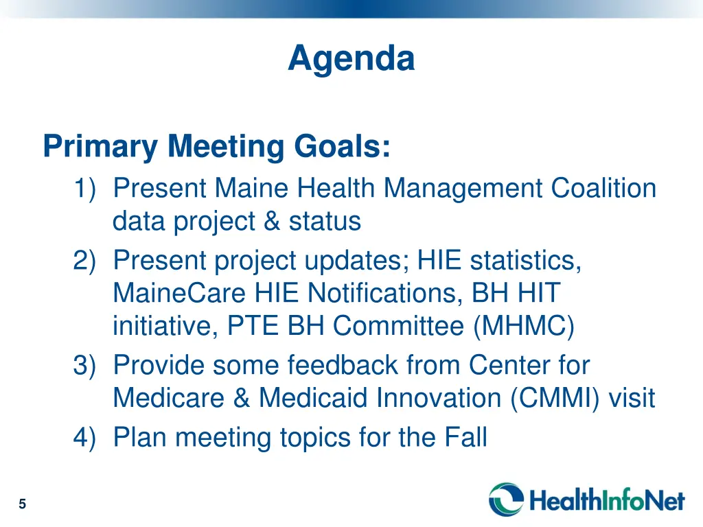 agenda 1