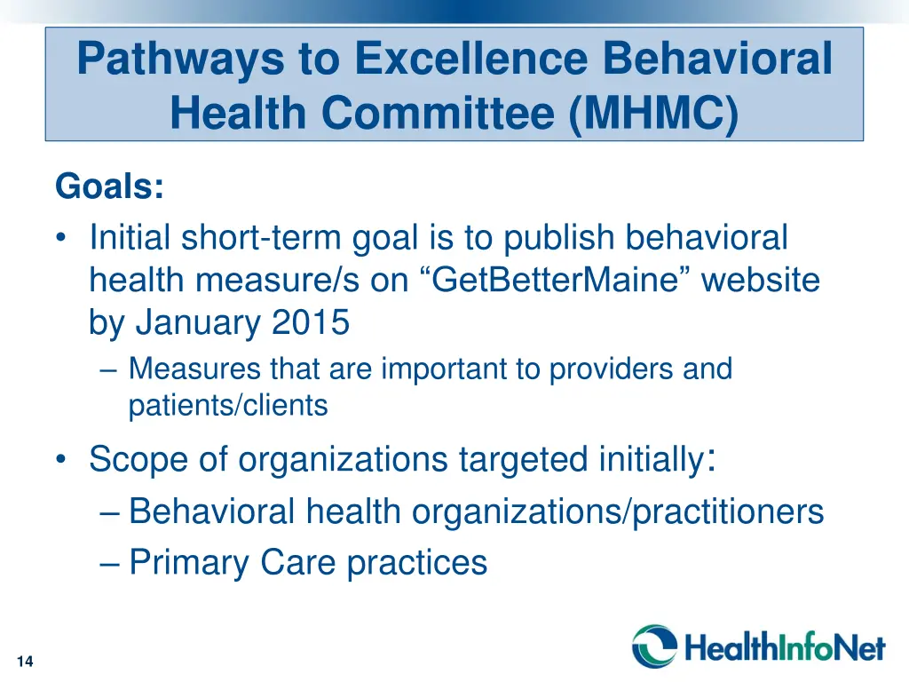 pathways to excellence behavioral health