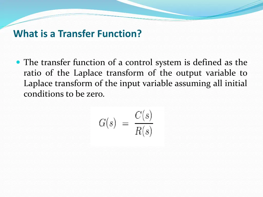 what is a transfer function