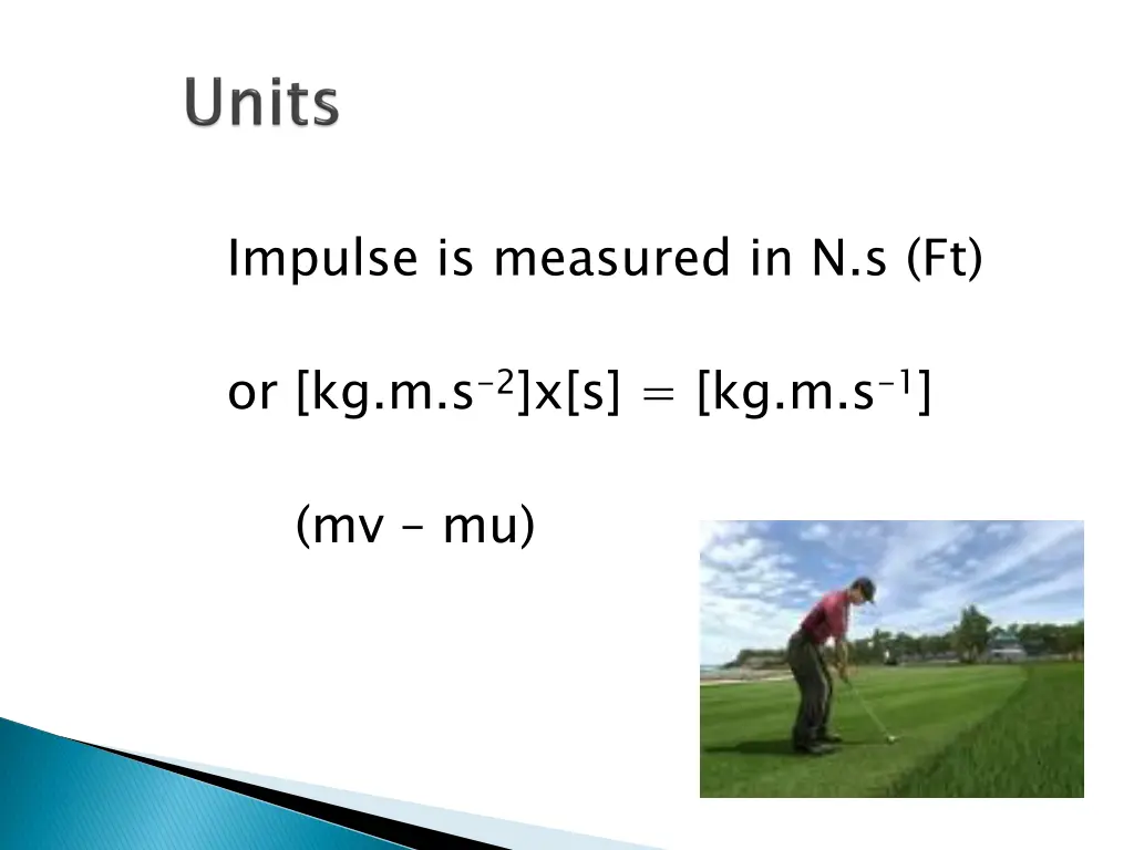 impulse is measured in n s ft