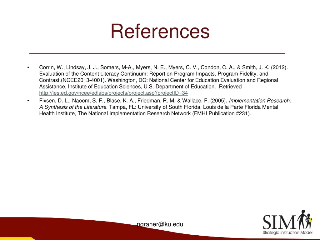 references