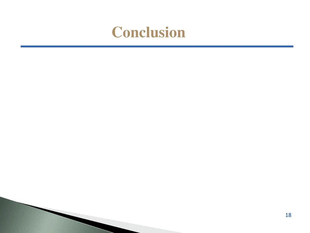 conclusion