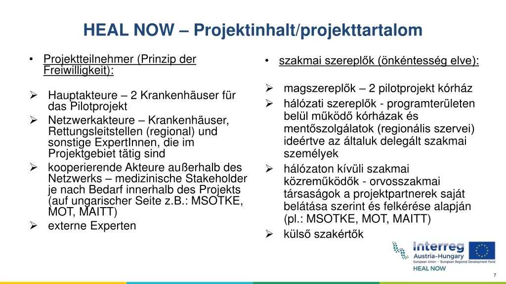 heal now projektinhalt projekttartalom 1