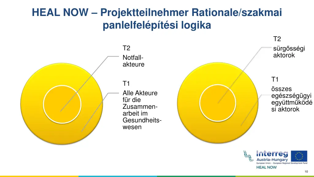 heal now projektteilnehmer rationale szakmai