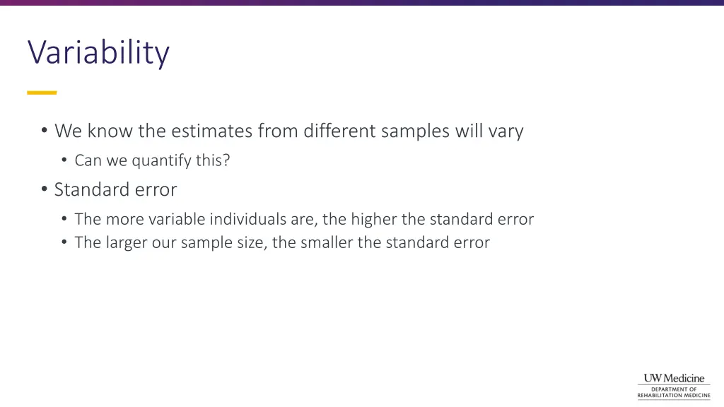 variability