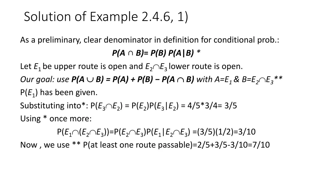 solution of example 2 4 6 1
