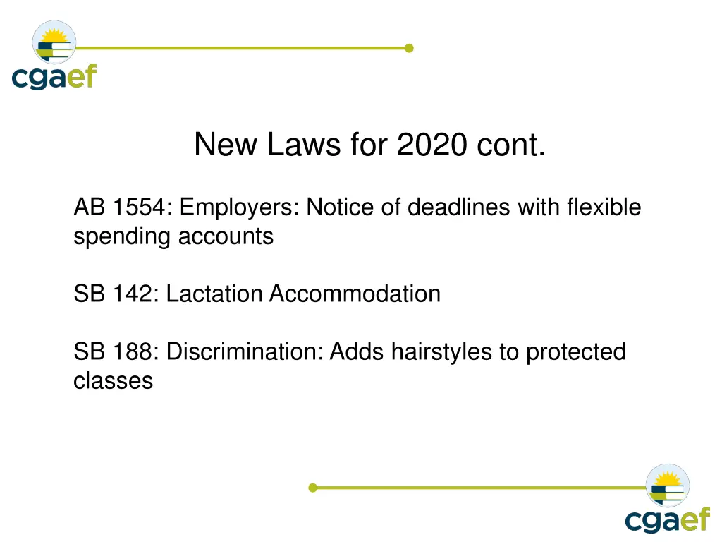 new laws for 2020 cont