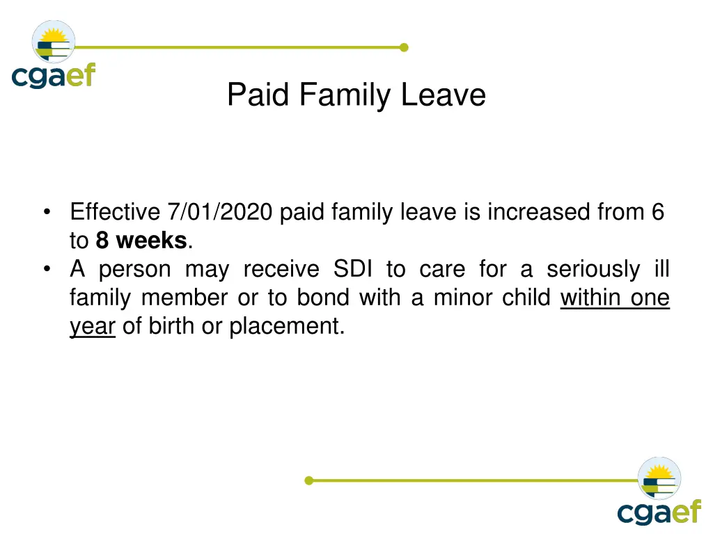 paid family leave