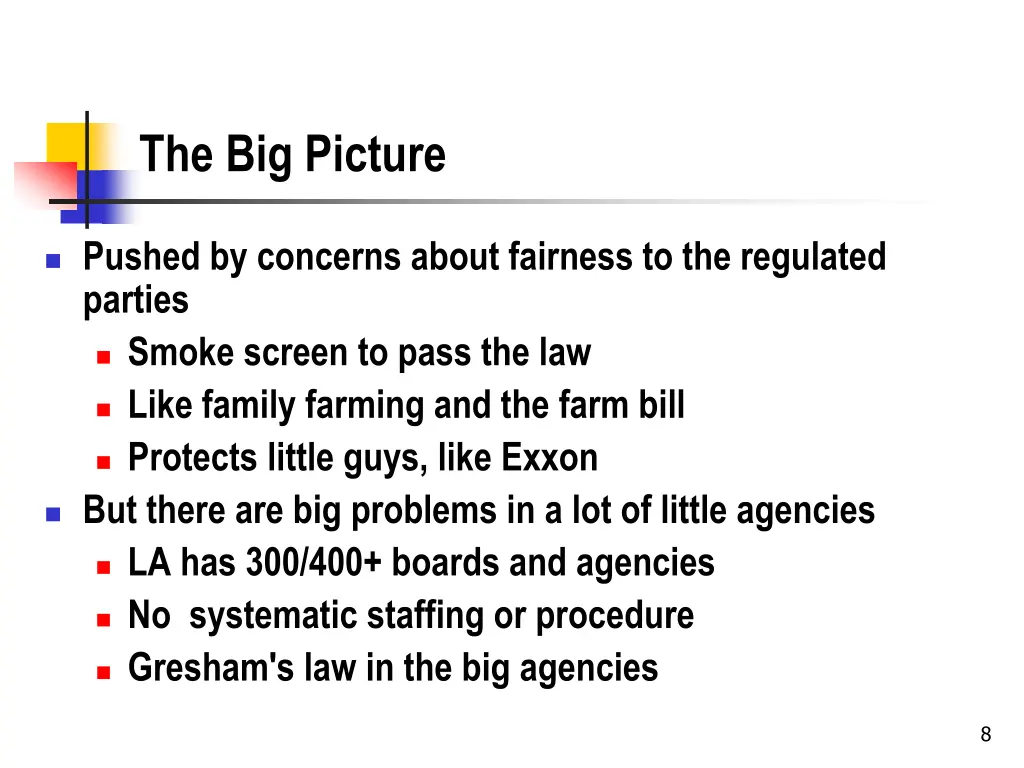 the big picture