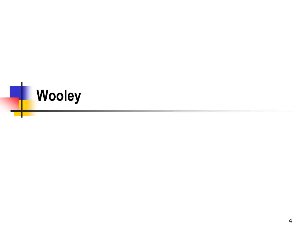 wooley