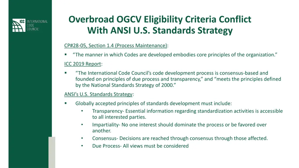 overbroad ogcv eligibility criteria conflict with